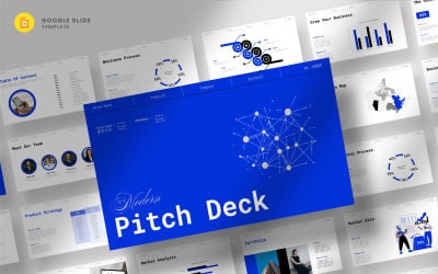 Modern and Clean Pitch Deck Presentation