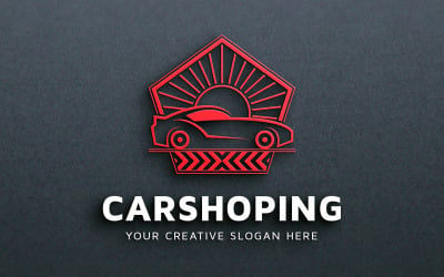 Unique Car Logo Design Template