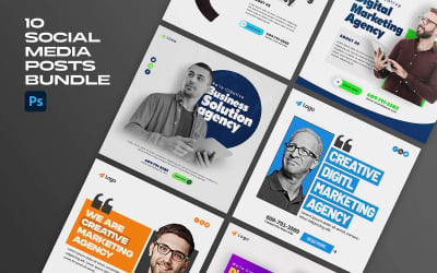Business Marketing Agency Social Media Kit