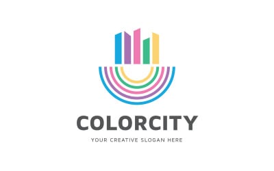 Color City Logo Design Template