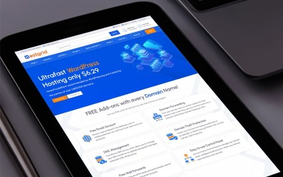 Hostgrid – ResellerClub SuperSite Teması