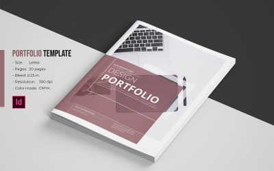Modèle de portfolio de design professionnel