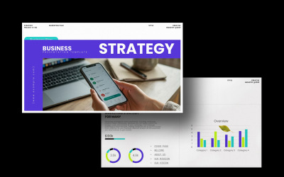 Affärsstrategi-presentation