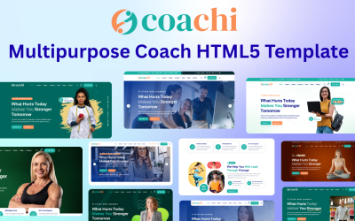 Coachi - Многофункциональный HTML5-шаблон для тренера