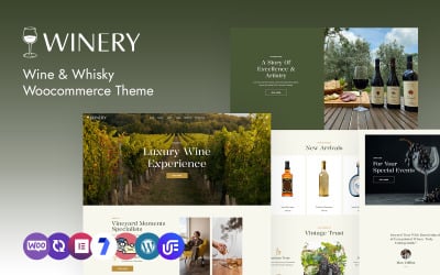 Winery - Wine and Vineyard WooCommerce Theme