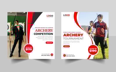 Archery Competition Instagram Post Design Ver-1