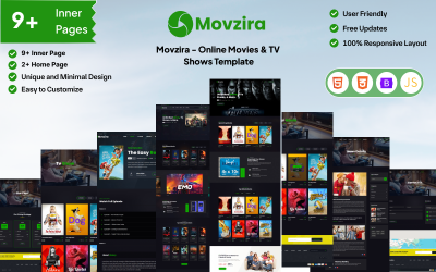 Movzira - Online Movies and TV Shows Template