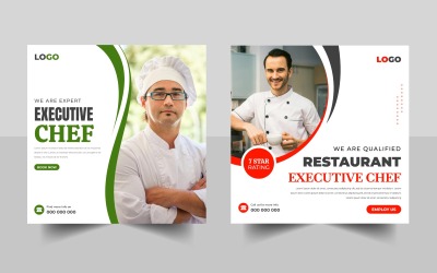 Restaurant Chef Instagram Post Design Ver-1