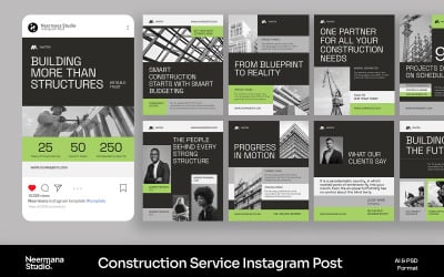 Basit İnşaat Hizmetleri Instagram Gönderisi