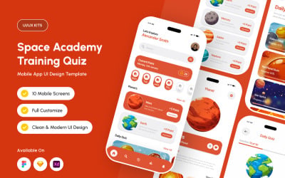 AstraAcademy - App för frågesport för rymdakademin