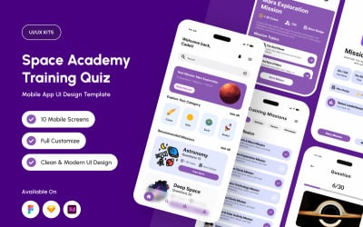 AstroCadet - Space Academy Training Quiz App