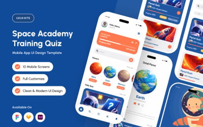 Quizstronaut - приложение-викторина для подготовки к поступлению в Космическую академию