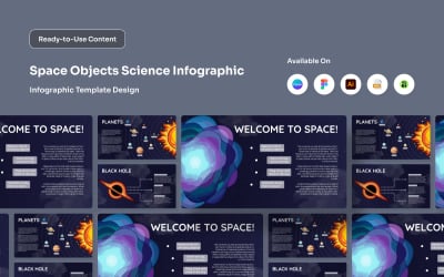 Научная инфографика о космических объектах