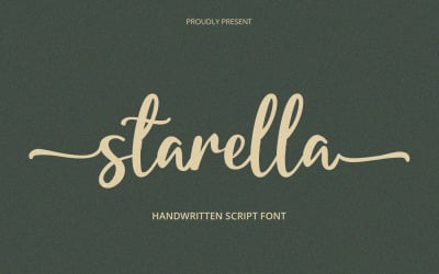 Starella - Handwritten Script Font