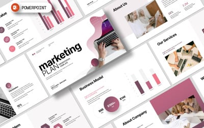 Creative Marketing Plan PowerPoint Template
