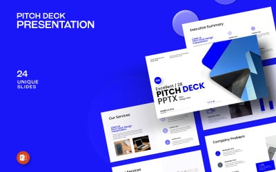 Presentazione Pitch Deck semplice