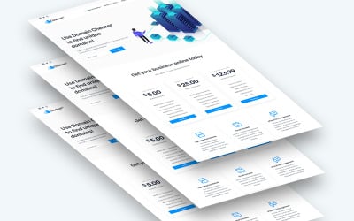 Cloud Host v2 – ResellerClub için SuperSite Teması