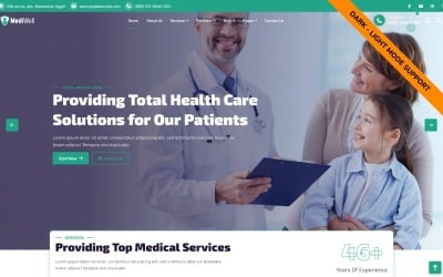 MediWell - Plantilla HTML y Bootstrap 5 para atención médica y sanitaria