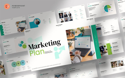 Plan marketingowy, szablon prezentacji
