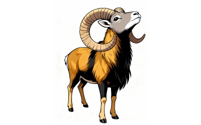 Illustrazione del fumetto Ram Standing Field