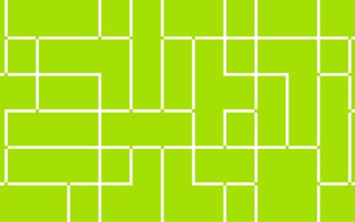 Анотація зелений геометричний візерунок плитки з білими лініями сітки сучасний дизайн фону