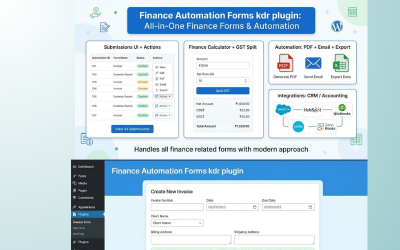 Finance Automation Forms kdr Plugin