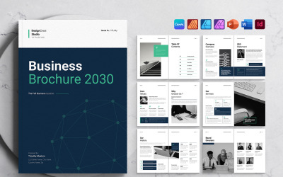 Business Brochure Template - 24pages
