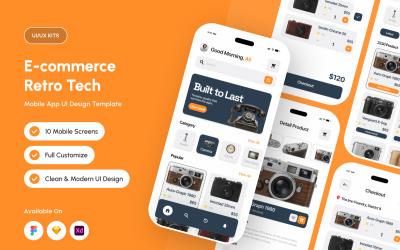 Analogue - E-commerce Retro Tech Mobile App