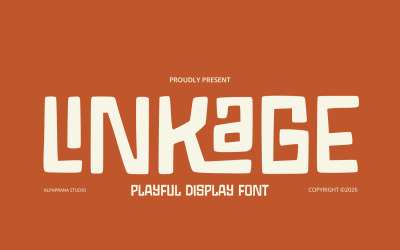 Linkage - Playful Display Font