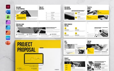 Project Proposal Template Landscape - 20pages