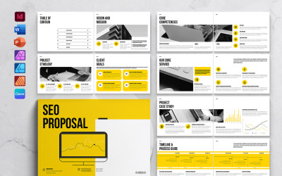 SEO Proposal Template Landscape -20pages