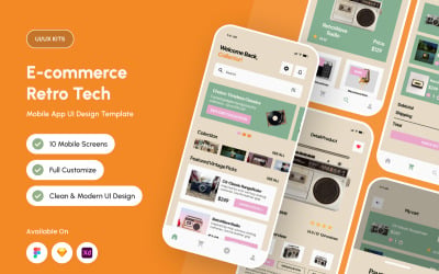 VintageHub - E-commerce Retro Tech Mobile App