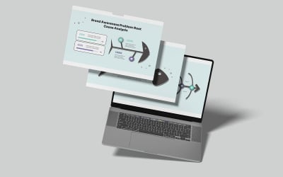 Modèle de présentation PowerPoint en arêtes de poisson