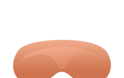 Orange Sleep Eye Mask For Travel, Relaxation, Rest And Comfortable Block-Out Blindfold