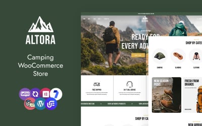 Altora - Tema WooCommerce para Camping ao Ar Livre