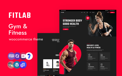Fitlab - Tema WooCommerce Multiuso para Loja de Ginástica e Artigos Esportivos