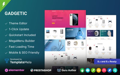Gadgetic - Electronics Store Prestashop Theme
