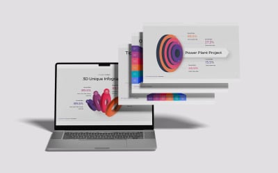 3D Business Keynote Template
