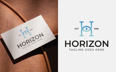 Logo moderno H Latter Horizon