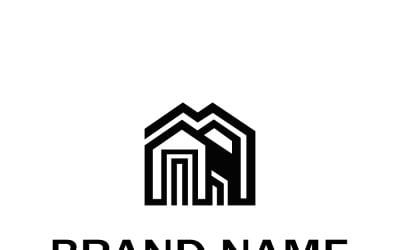 Modern Real Estate Brand Logo Template For Home, Property And Agency Identity