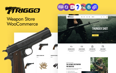 Triggo – WooCommerce WordPress-Theme für Waffengeschäfte und Schießtraining