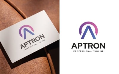 Aptron Modern A Letter Logo