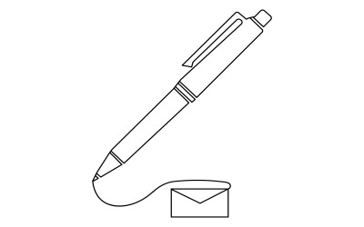 26 Desenhos contínuos de uma linha feitos com caneta esferográfica sobre fundo branco