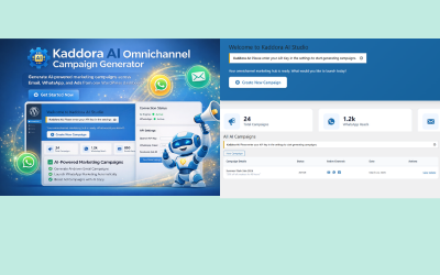 Kaddora AI Omnichannel Campaign Generator Plugin for WordPress