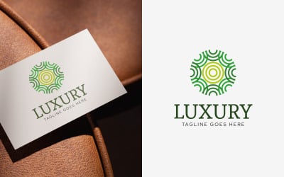 Luxury Green Pattern Logo