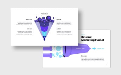 New funnel Keynote presentation template