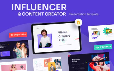 Vybel - Influencer ve İçerik Oluşturucu Google Slaytlar