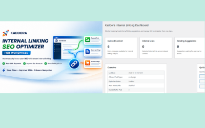 Wtyczka Kaddora Internal Linking SEO Optimizer dla WordPressa