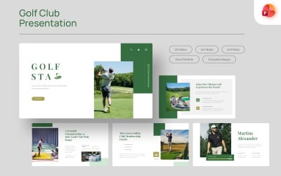 Golf Club Presentation Template