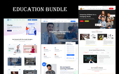 Pack Éducation - Modèle de site web HTML5 pour écoles, collèges, universités et cours en ligne
